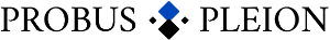 Probus Pleion logo in footer