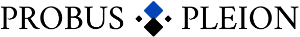 Probus Pleion logo in footer